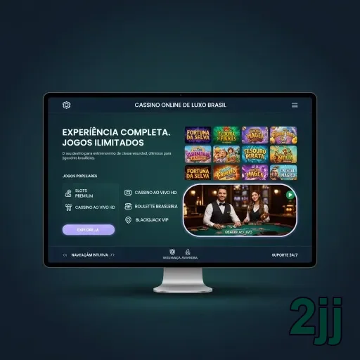 Usuário acessando serviços VIP de cassino online